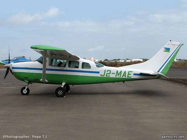 Djibouti Air Force Reims Cessna U-206G Stationair